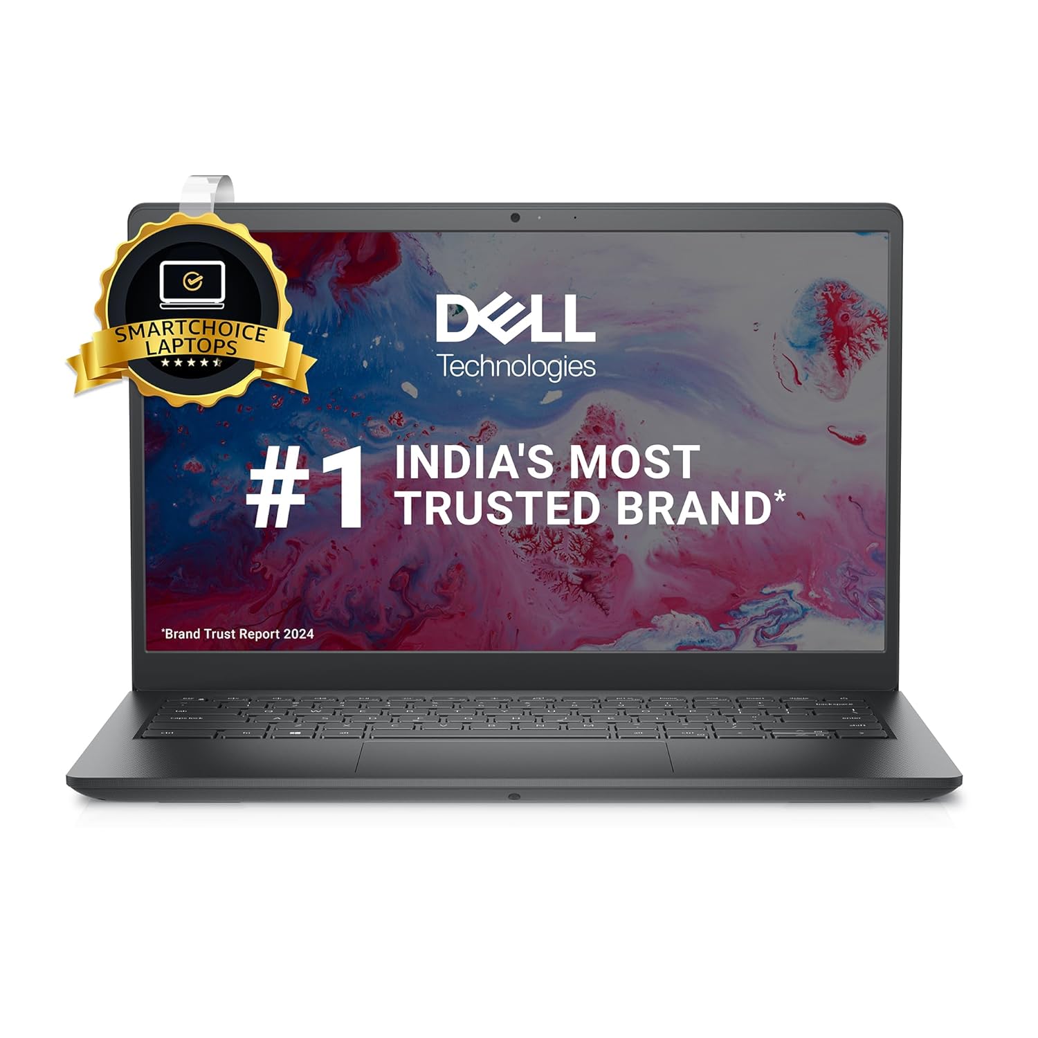 Dell [Smartchoice 15 Thin & Light Laptop, 12th Gen Intel Core i3-1215U Processor/8GB/512GB SSD/Intel UHD Graphics/15.6"(39.62cm) FHD/Win 11 + MSO'21/15 Month McAfee/Spill-Resistant KB/Grey/1.48kg